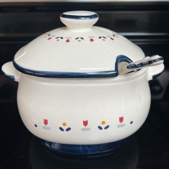 Other - Vintage Gravy Bowl with Spoon